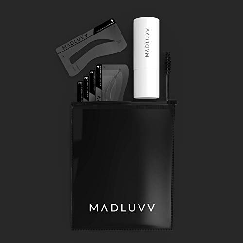 MADLUVV 1-Step Brow Stamp™ + Shaping Kit, The Original Patent-Pending Viral E...