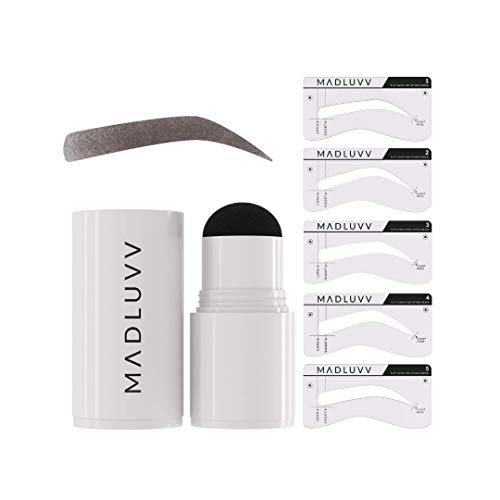MADLUVV 1-Step Brow Stamp™ + Shaping Kit, The Original Patent-Pending Viral E...