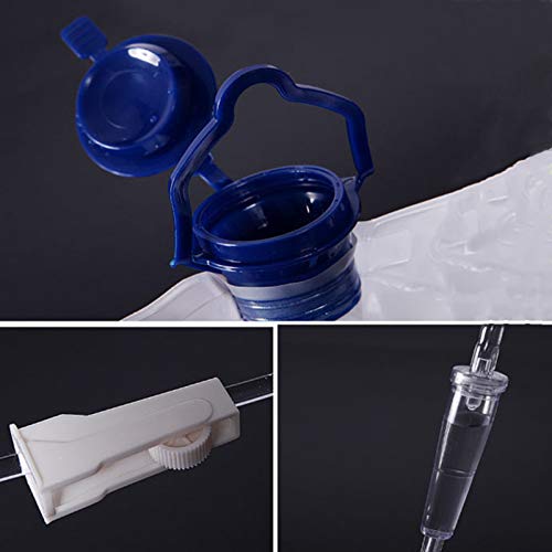 Reusable Home Enema Bag Kit, Maeeli 1200ML Douche Bag Colon Douche Cleaner Bo...