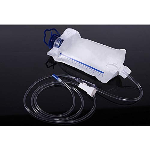 Reusable Home Enema Bag Kit, Maeeli 1200ML Douche Bag Colon Douche Cleaner Bo...