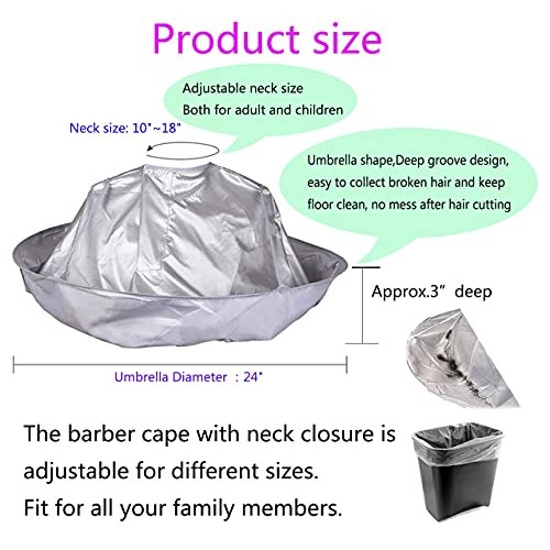 Hair Cutting Cape Haircut Cape Barber Cape Hair Catcher Hair Cape Hair Cuttin...