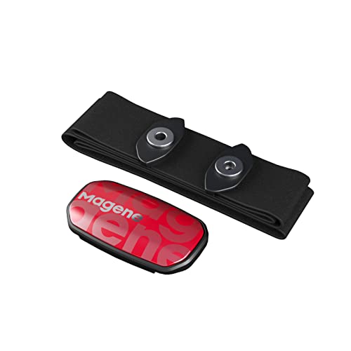 Magene H603 Chest Strap Heart Rate Monitor, ANT+ and Bluetooth Compatible wit...