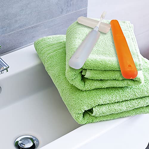 Maggift Travel Toothbrush Case Holder pack of 6 Portable Toothbrush Storage a...