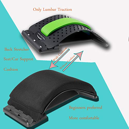Back Stretcher Cushion Massager for Back Pain Relief & Office/Chair and Muscl...