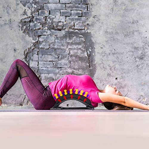 Back Stretcher Cushion Massager for Back Pain Relief & Office/Chair and Muscl...