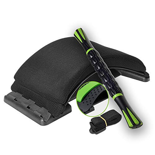 Back Stretcher Cushion Massager for Back Pain Relief & Office/Chair and Muscl...