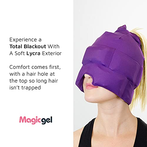 Headache and Migraine Relief Cap - A Headache Ice Mask or Hat Used for Migrai...