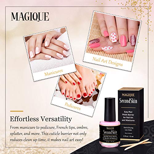 Simply Peel Liquid Latex for Nails - Nail Polish Protector for Fingers - Nail...