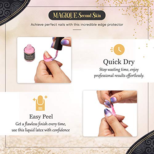 Simply Peel Liquid Latex for Nails - Nail Polish Protector for Fingers - Nail...