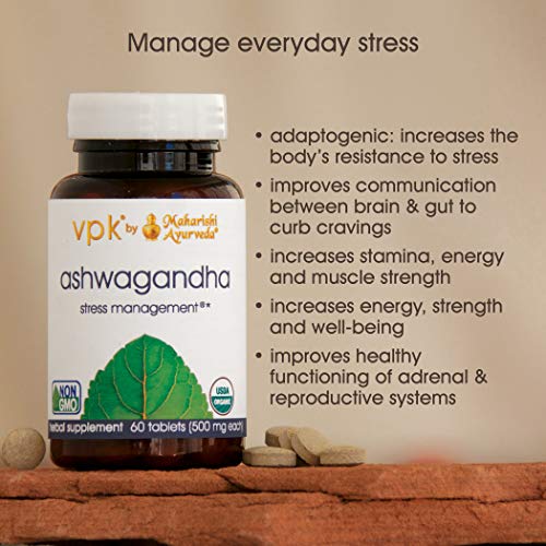 Maharishi Ayurveda - Organic Ashwagandha | Natural Tension & Stress Relief Su...