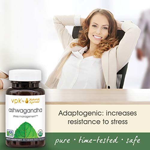 Maharishi Ayurveda - Organic Ashwagandha | Natural Tension & Stress Relief Su...