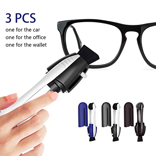 Eyeglass Cleaner Tool (3pc), Carbon Eyeglasses Cleaner, Efficient And Durable...