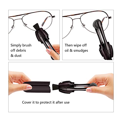 Eyeglass Cleaner Tool (3pc), Carbon Eyeglasses Cleaner, Efficient And Durable...