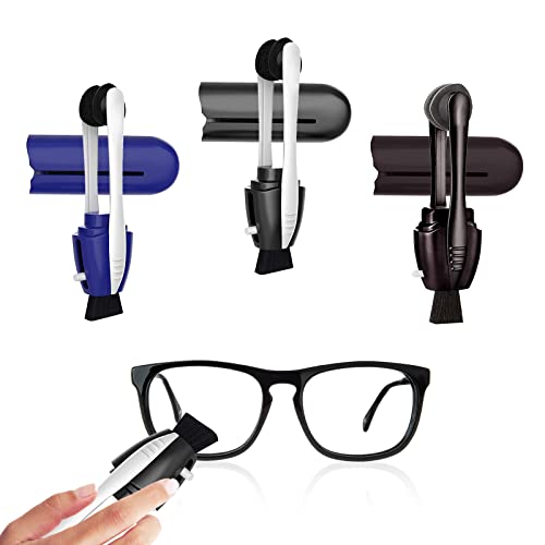 Eyeglass Cleaner Tool (3pc), Carbon Eyeglasses Cleaner, Efficient And Durable...
