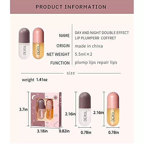 2 Pcs Lip Plumper,Natural Lip Plumper,Lip Plumper set