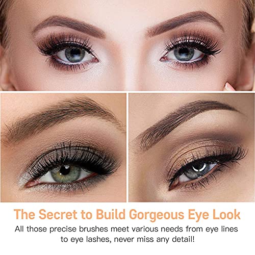 6 in 1 Crease Line Kit, Eyeshadow Stamp Kit Eye Shadow Applicator Silicone Ey...