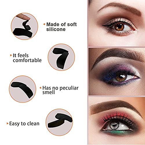 6 in 1 Crease Line Kit, Eyeshadow Stamp Kit Eye Shadow Applicator Silicone Ey...