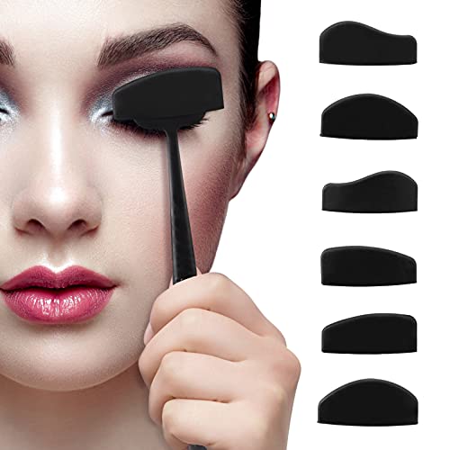 6 in 1 Crease Line Kit, Eyeshadow Stamp Kit Eye Shadow Applicator Silicone Ey...