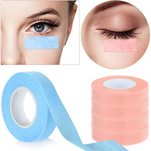 10 Rolls Eyelash Extension Tape Breathable Lash Tape Beauty Eyelash Tape Fabr...