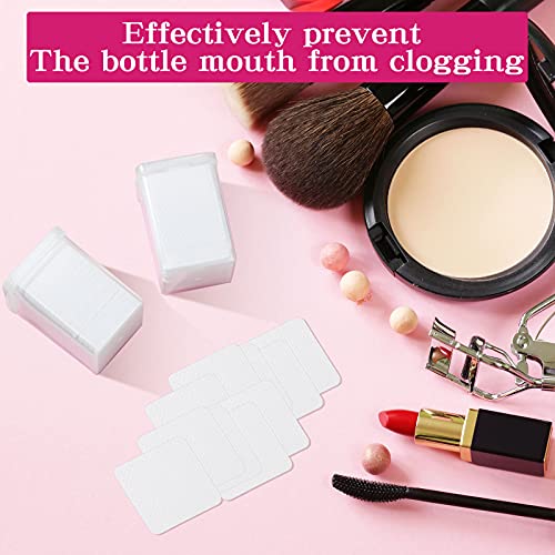 1200 Pieces Eyelash Glue Wipes Non-woven Fabric Wipe Pads Lash Glue Remover C...