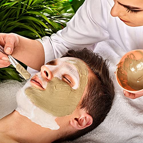 200 Pieces Pre-cut Gauze Facial Mask White Gauze Mask Skin Fiber Paper High F...