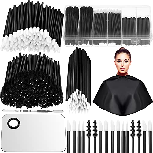 260 Pieces Disposable Makeup Tools Kit, Eyeliner Brushes Mascara Wands Lipsti...