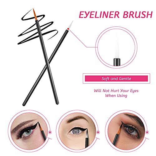 260 Pieces Disposable Makeup Tools Kit, Includes Eyeliner Brushes Mascara Wan...