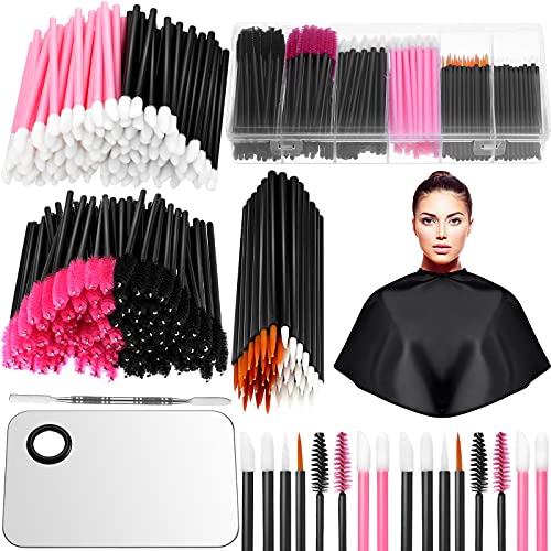 260 Pieces Disposable Makeup Tools Kit, Includes Eyeliner Brushes Mascara Wan...