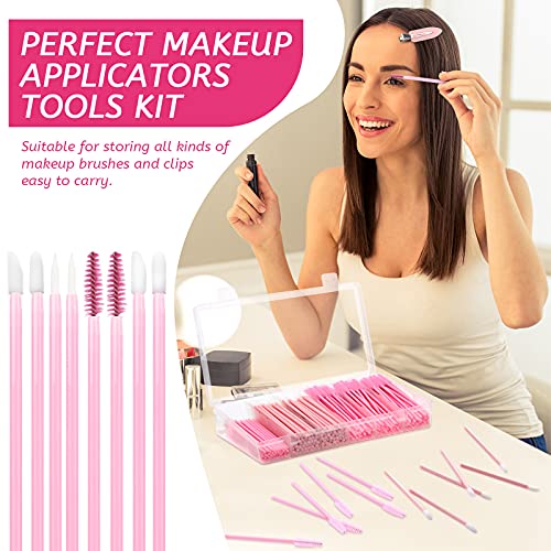 263 Pieces Makeup Applicators Tools Kit, Include 50 Disposable Eyeliner Brush...