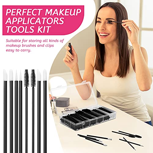 263 Pieces Makeup Applicators Tools Kit, Includes 50 Disposable Eyeliner Brus...