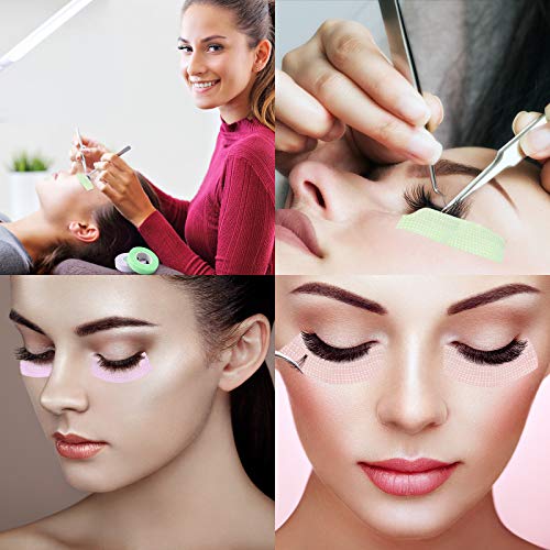 3 Rolls Lash Tape Eyelash Tape for Eyelash Extension with Blue Plastic Tape D...