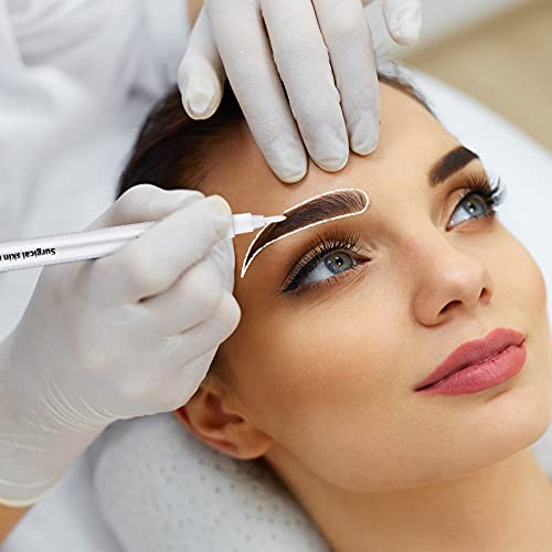 4 Pieces Skin Marker Pen Eyebrow Tattoo Marker Pen Tools Microblading Accesso...