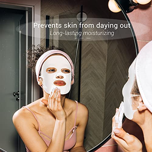 5 Pieces Reusable Silicone Facial Mask Facial Mask Cover Silicone Skin Mask R...