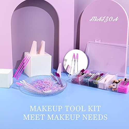 618 Pieces Crystal makeup tool kit, including eyeliner brush mascara stick, l...
