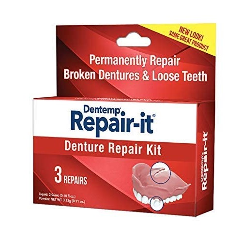 D.O.C. Repair-It Advanced Formula Denture Repair Kit 3 ea (Pack of 4)