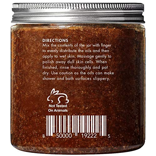 Brown Sugar Body Scrub for Cellulite and Exfoliation - Natural Body Scrub - R...