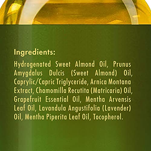 MAJESTIC PURE Arnica Sore Muscle Massage Oil for Body - Best Natural Therapy ...