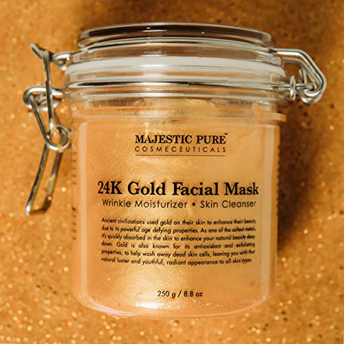 Majestic Pure Gold Facial Mask, Help Reduces the Appearances of Fine Lines an...