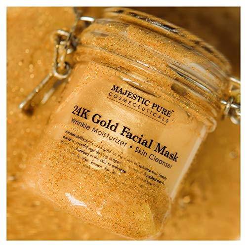 Majestic Pure Gold Facial Mask, Help Reduces the Appearances of Fine Lines an...