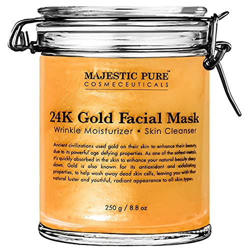 Majestic Pure Gold Facial Mask, Help Reduces the Appearances of Fine Lines an...
