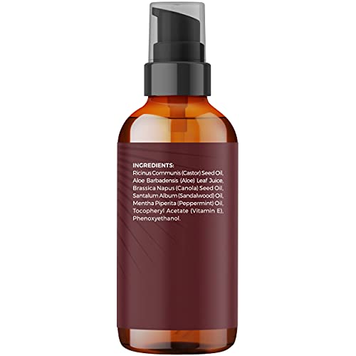 Majestic Pure Pre Shave Oil for Men - Best Shaving Oil with Sandalwood for Sa...