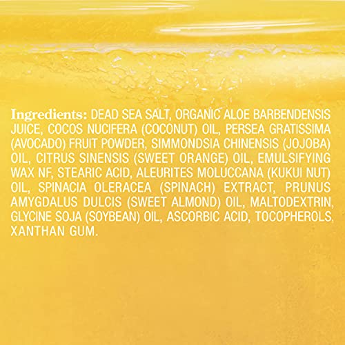 Majestic Pure Sweet Orange Body Scrub - Exfoliates, Moisturizes, and Nourishe...