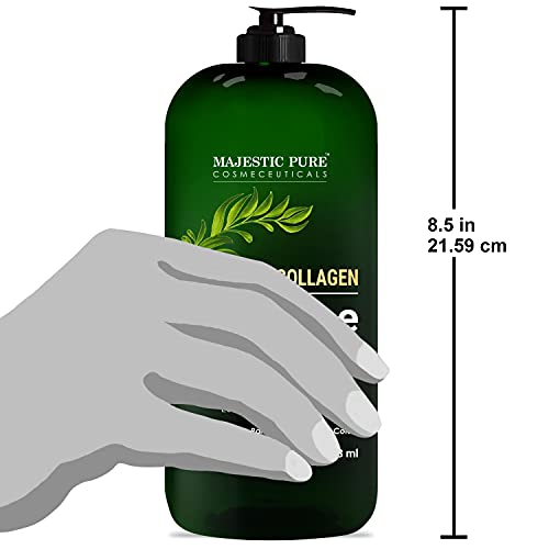 MAJESTIC PURE Tea Tree Body Wash with Collagen - Helps Nail Fungus, Athletes ...