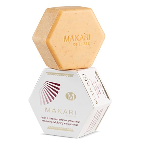 Makari Classic Exfoliating Antiseptic Soap (7oz) | Helps Revitalize Skin | Pr...
