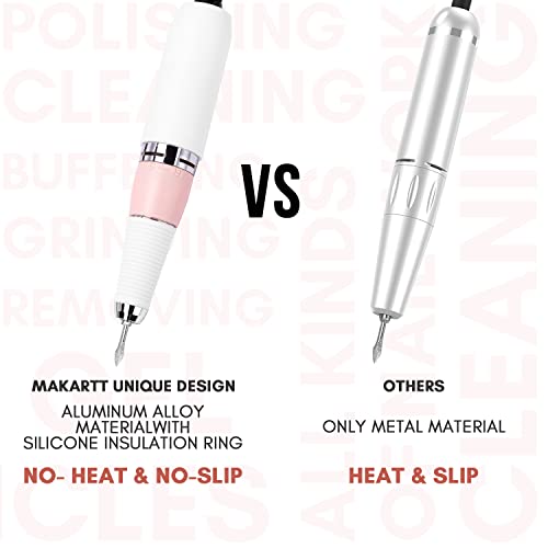 Makartt MALORY 30000RPM Nail Drill Machine Rechargeable Portable Electric E F...