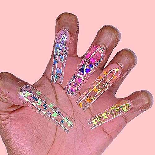 Makartt Nail Decorations Kit, Ocean Couture Nail Glitters Nail Rhinestones 3D...