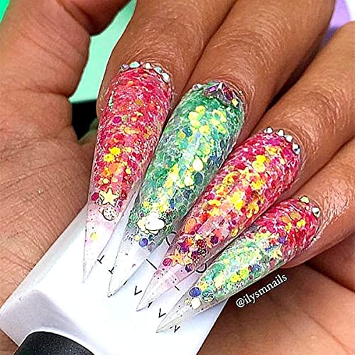 Makartt Nail Decorations Kit, Ocean Couture Nail Glitters Nail Rhinestones 3D...