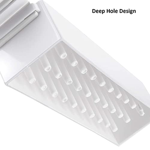 Makartt Nail Drill Bits Holder Dustproof Stand Displayer Organizer Container ...