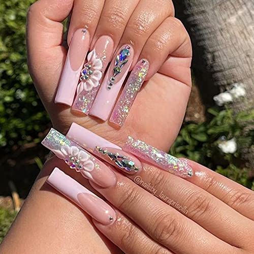 Makartt Nail Rhinestone Glue Gel 1.06oz Nail Lamp Needed Gem Glue Gel Super S...