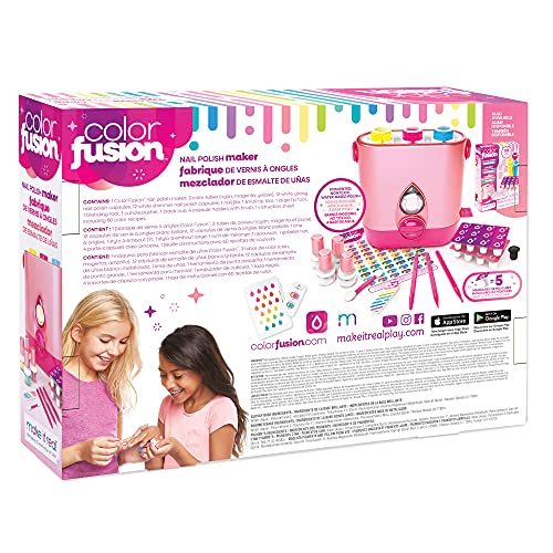 Make It Real - Color Fusion Nail Polish Maker Deluxe Light Match Edition - Ma...